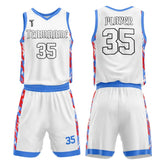 Custom Brush Stripe Basketball Jersey Uniform
